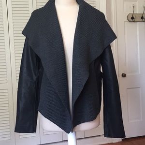 Ci Sono Black Vegan Leather Moto Style Jacket